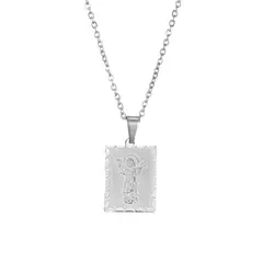 GENERICO - Collar Mujer Medalla Divino Niño Joya Religiosa Plata