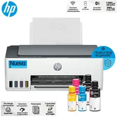 HP - Impresora Multifuncional Smart Tank 580 WI-FI, Bluetooth