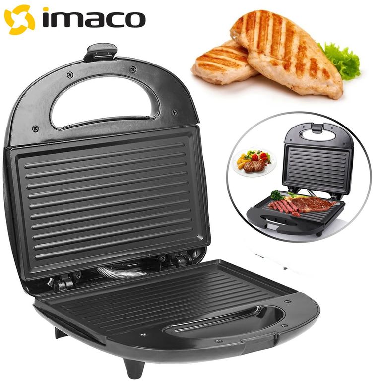 Sandwichera Grill Linea Gourmet Acero ISG014A