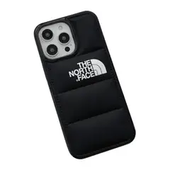 GENERICO - Case Funda PARA IPHONE 16 Puffer Acolchado The NF - Negro