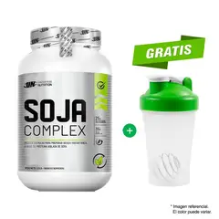 UNIVERSE NUTRITION - Proteína Soja Complex 1.5 kg Cookies + Shaker