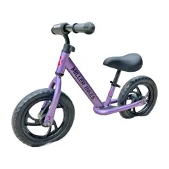 MILLER BIKES - Bicicleta de balance equilibrio Aro 12 Violeta