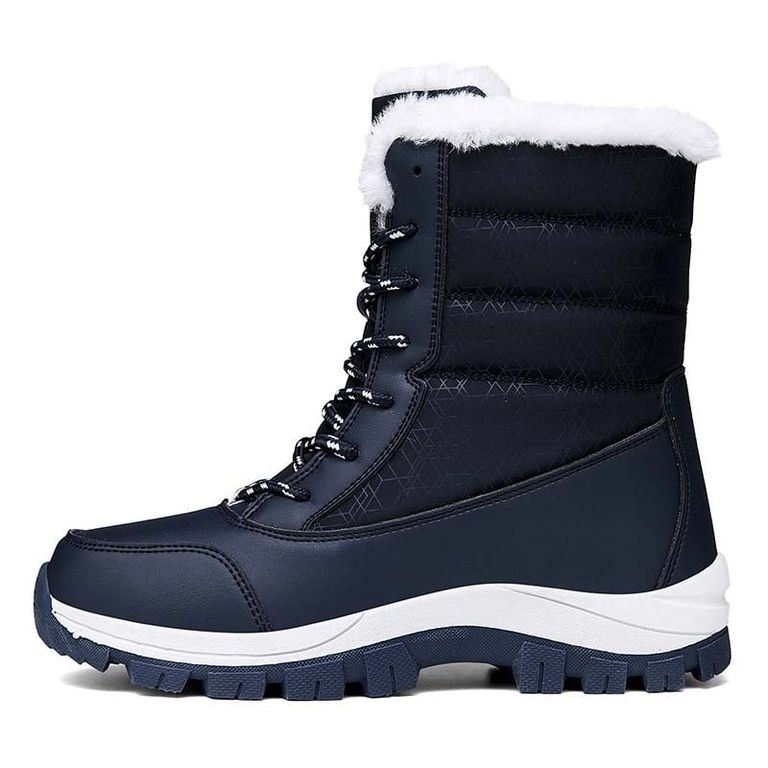 Botas mujer con chiporro Invierno Negro