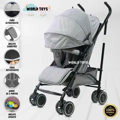 BABY - Coche Bastón de Lujo «SWEET CARY II» Edición Limitada Gray