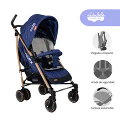 KING - Coche Baston color Azul