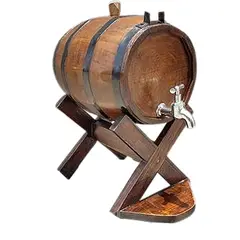 GENERICO - Barril de madera Bar comedor cerveza vinos 10 litros