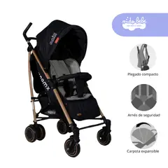 KING - Coche Baston color Negro