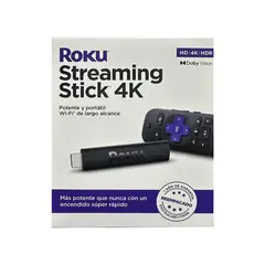 ROKU - STREAMING STICK 4K 3820MX 4K ULTRA HD REACONDICIONADO.