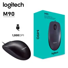 LOGITECH - MOUSE M90 - BLACK