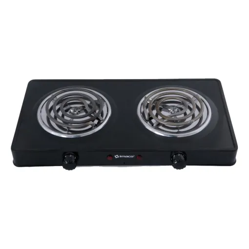 Cocina Eléctrica 2 Hornillas HP-1400 Negro