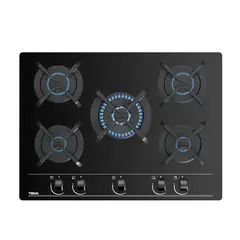 TEKA - Encimera Empotrada Cristal Gas GBC 75030 KBB.