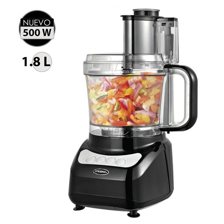 Procesador de Alimentos FP-9042A-CB Panel Táctil 500 Watts Negro