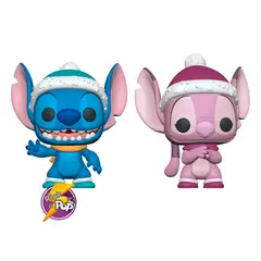 FUNKO - STITCH Y ANGEL WINTER POP NAVIDAD