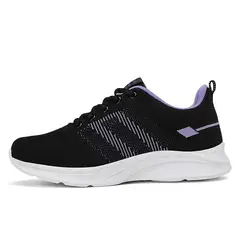 SHANDIAN - Zapatillas Running Mujer Negro