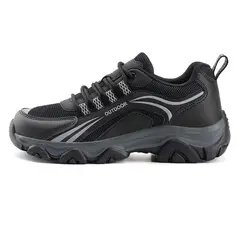 SHANDIAN - Zapatillas Outdoor Deportivos Hombre Negro