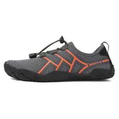 SHANDIAN - Zapatillas Agua Outdoor Hombre Secado Rapido Negro