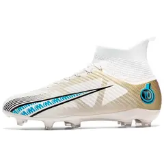 SHANDIAN - Zapatillas de Fútbol Hombre FG zapatos hombre Negro