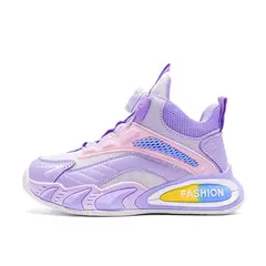 SHANDIAN - Zapatillas Gore Boa Deportiva Niños y Niñas Violeta