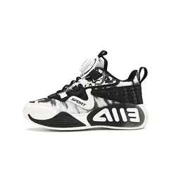 SHANDIAN - Zapatillas Running Plataforma Hombre Blanco-