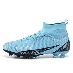 SHANDIAN - Zapatillas de Fútbol Hombre FG zapatos hombre Negro