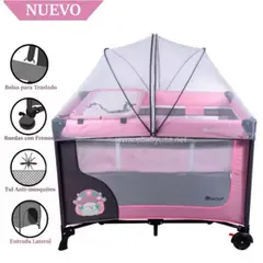EBABY - Cuna Corral con Cambiador Happy Dream
