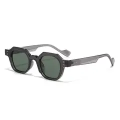 LA TIENDA 88 JOYAS Y ACCESORIOS - La Tienda 88 - Lentes De Sol Unisex Retro Octagonal - Gris