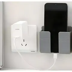 GENERICO - Pack x2 Porta Celular Para Pared con Adhesivo Soporte de Carga