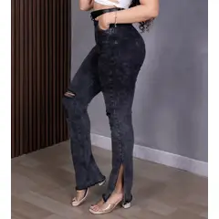 BENCUS JEANS - Pantalón Jeans Mujer Coffe Recto