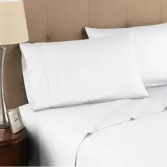 BASEMENT HOME - Set X2 Fundas De Almohada 100% Algodón Pima