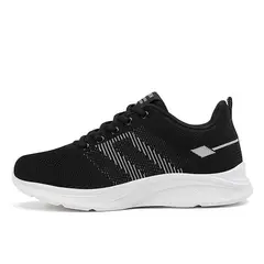 SHANDIAN - Zapatillas Running Mujer Negro