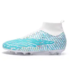 SHANDIAN - Zapatillas de Fútbol Hombre FG zapatos hombre Violeta