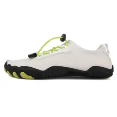 SHANDIAN - Zapatillas Running Plataforma Hombre Blanco-