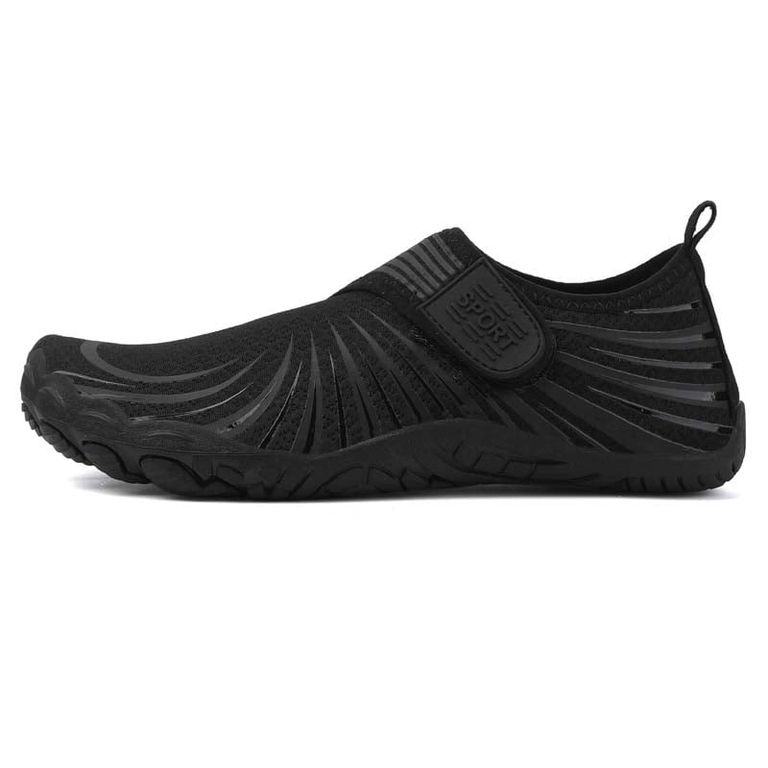 Zapatillas Agua Outdoor Hombre Secado Rapido Negro