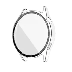 GENERICO - CASE FUNDA PARA SMARTWATCH HUAWEI GT3 PRO 46MM TRANSPARENTE