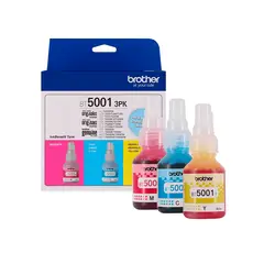 BROTHER - Pack 3 Tintas 3PK-TANK BT5001 Yellow, Magenta, Cyan