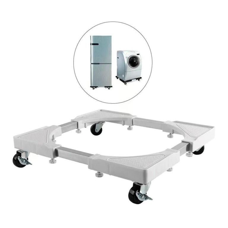 Base Móvil Para Lavadora Cocina Refrigeradora