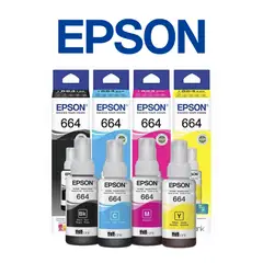 EPSON - KIT 4 TINTAS 664