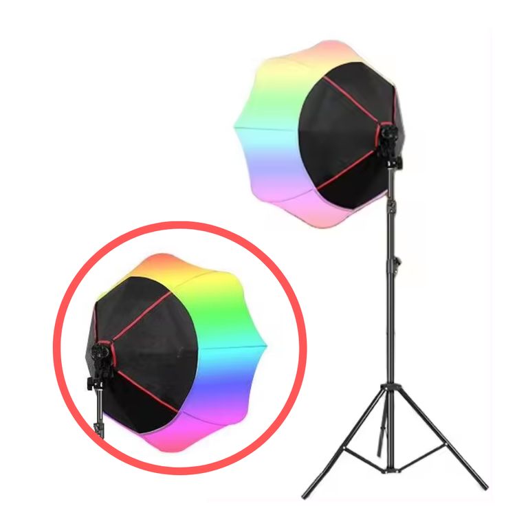 BOLA CHINA RGB 65CM SOFTBOX LINTERNA