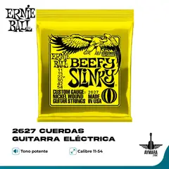 ERNIE BALL - 2627 Cuerdas Guitarra Electrica 11/54