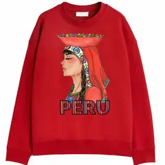 NACIONAL - Polera Sin Capucha Mujer Peru