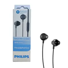 PHILIPS - AUDIFONO 1000 SERIES TAUE101WT - 3.5 MM - ESTÉREO - NEGRO