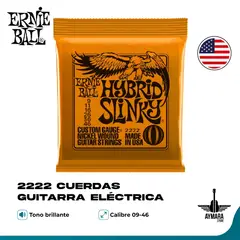 ERNIE BALL - 2222 Cuerdas Guitarra Electrica 9/46