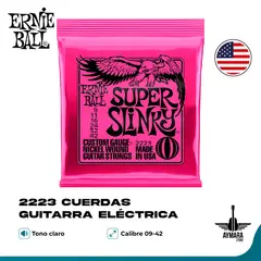 ERNIE BALL - 2223 Cuerdas Guitarra Eléctrica 9/42