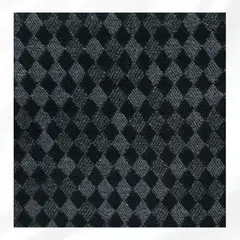 KAST PE - Bufanda Suave Hombre Homero Gris oscuro diseño geometrico