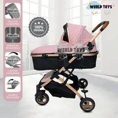 BABY - Coche Moisés de Lujo «NOA» Edición Limitada Pink