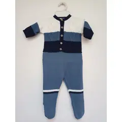 GENERICO - Conjunto Azul Azul Bebé