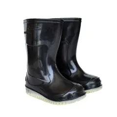 GENERICO - BOTAS DE LLUVIA MODELO CHILDREN NEGRO TALLAS 21 AL 33.---