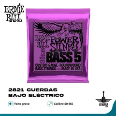 ERNIE BALL - 2821 Cuerdas Bajo Eléctrico 50/135