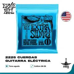 ERNIE BALL - 2225 Cuerdas Guitarra Eléctrica 8/38