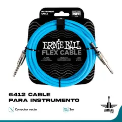 ERNIE BALL - Ernieball 6412 Cable Instrumento 3M